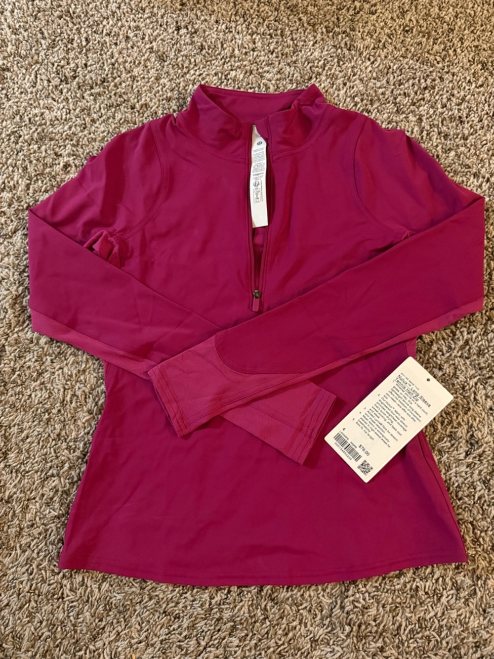 Lululemon Tennis Half Zip